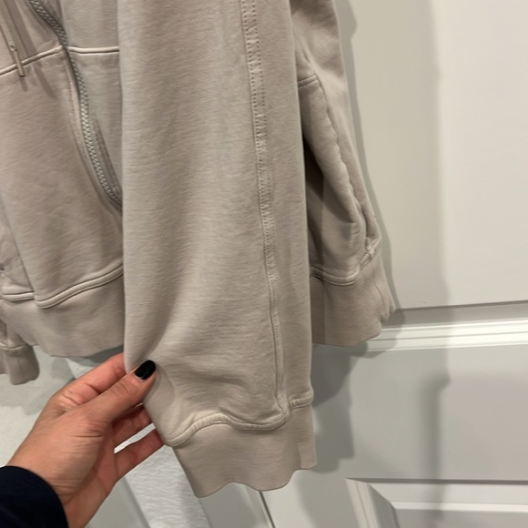 Athleta Terry Zip Sweatshirt - Picture 4 of 7